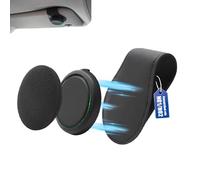 JJKOL 1 supporto per paraluce compatibile con OOONO CO-Driver NO2/NO1, per supporto OOONO 2 supporto auto rilevatore flash auto pelle PU nera con magneti integrati e resistenza