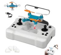 JJKTO All-ages Mini Drone with Easy Stunt Flights & 360° Tricks,Mini Drone Equipped with LED High Brightness Lighting, Height Maintenance, and Propeller Protection,Perfect Beginner-Friendly Flyer-A