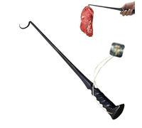 JJKTO Steak Flipper Hook,Food Flipper Hook,BBQ Stainless Steel Barbecue Hook, Pig Tail Food Flipper, Barbecue Turners Hook Grill Accessories Meat Turner Cooking Utensils