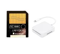 JJOYQKAI SmartMedia Card 16MB SM Scheda di Memoria Smart Media Card W/Illuminazione al lettore di schede di memoria