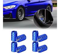 JJQFLB 8 Pezzi Tappini Gomme Auto per Mini Mini 4seats Mini One Mini Cooper Mini 4door, Valvole di Pneumatici, Tappi Valvole Pneumatici Auto, Tappi per Valvole Pneumatici,B-Blue