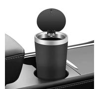 JJQFLB Cestino per Auto, Compatibile per Chery OMODA 5 JAECOO 7, Contenitore per rifiuti a Conchiglia, bracciolo di Controllo Centrale, Mini Secchio portaoggetti,1-Silver