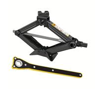 JJQFLB Cric a Forbice per Gru per Auto, con Chiave Inglese Che Fa Risparmiare Fatica, attrezzo per la Riparazione del Veicolo, Compatibile per Toyota Alphard Vellfire Esquire Granvia