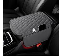 JJQFLB Cuscino di Protezione per bracciolo Auto con Tasca portaoggetti Laterale, Compatibile per Trumpchi GA5 NE,2-Grey