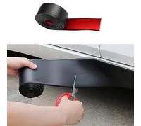 JJQFLB Protezione per Minigonne Laterali Auto, Compatibile per Fiat Panda Argo Cronos Tipo, 1M di Gomma AntiGraffio, Protezione per Bordi Minigonne Laterali,1-Black 5cm×1M