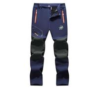 jjqnkjxc Jeans Uomo Foderati In Pile MV-AG.u_STA Traspirante Pantaloni Riscaldanti per Inverno - per Città e Quotidiano, blu, L