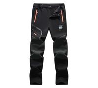 jjqnkjxc Jeans Uomo Foderati In Pile MV-AG.u_STA Traspirante Pantaloni Riscaldanti per Inverno - per Città e Quotidiano, Nero , L