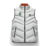 jjqnkjxc MV-Ag.u_sta Cappotto da esterno leggero con collo alto - Giacche casual di grandi dimensioni per autunno-inverno, grigio, 5X-Large