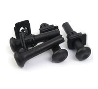 JJRFVBGT Perno Serratura Portiera Compatibile con per Golf Mk2 Mk3 per Jetta 2 3 4 Pezzi Perni Bloccaggio Portiera Dell'auto Manopola Sollevamento Coperture Maniglia Sollevamento E Bloccaggio Porta