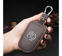 JJRY Auto Custodie Chiavi per MG TF ZR ZS HS GS GT RX5 RX8 MG6 MG5 Portachiavi Auto Protettiva Custodie Cover Decorativi Accessori,Brown Style