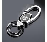 JJRY Auto Portachiavi per MG 567 EZS HS 3SW MG3 GT Portachieve Catena Chiave con Logo Auto Accessori,D
