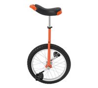 JJsdwin Equilibrio per monociclo da 18 pollici, per allenamento di equilibrio e prestazioni di talento, capacità di carico 65-75 kg, arancione