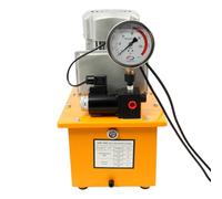 JJsdwin Pompa elettroidraulica, azionata elettrica con cuscinetti elevati, unità idraulica solenoide per la produzione e la manutenzione automobilistica, serbatoio del carburante capacità 7L
