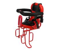 JJsdwin Seggiolino per bambini Bicicletta, Posteriore di Sicurezza Seggiolino Con Pedale e Staffa di Sicurezza, Seggiolino Bicicletta Posteriore Bambini Da 6 Mesi a 6 Anni