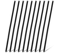 JJUNW 10 strisce per denti in gomma, pettini in silicone, antiscivolo, 0,5 mm, fatte a mano, per fai da te, colla morbida, antiscivolo, striscia autoadesiva