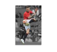 JJUPUV David Beckham - Poster artistico da parete su tela, per soggiorno e camera da letto, 50 x 75 cm