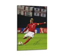 JJUPUV David Beckham - Stampa artistica da parete classica su tela, decorazione artistica da parete per soggiorno e case, 50 x 75 cm