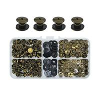 JJWNMLL 60 Set M5x4mm Chicago Vite Post Kit di viti di rilegatura (Bronze)