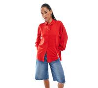 JJXX - Camicia oversize rossa-Rosso 38