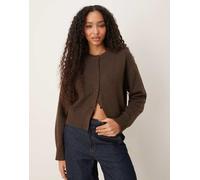 JJXX - Cardigan marrone in maglia 44