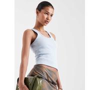 JJXX - Frida - Canotta azzurra a coste-Blu 34