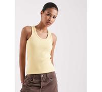 JJXX - Frida - Canotta giallo burro a coste 36