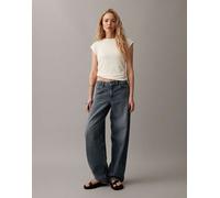Jack & Jones Fuji Barrel Baggy Fit R251 Jjxx Jeans Blu 24 / 30 Donna