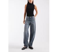 JJXX - Fuji - Jeans bombati lavaggio blu medio W25 L32
