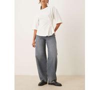 JJXX - Fuji - Jeans bombati lavaggio blu medio W27 L32