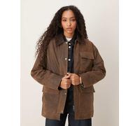 JJXX - Giacca barn in camoscio marrone 34