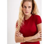 JJXX - Gigi - T-shirt aderente rossa-Rosso 38