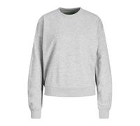 JJXX Jack & Jones Felpa con Scollo Rotondo, JXALFA, Chiaro Grigio Melange, L