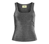 JJXX Jack&Jones JXSAGA STR SL Glitter Reversible Top Jrs, Nero, S
