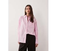 JJXX - Jamie - Camicia oversize in popeline rosa 36