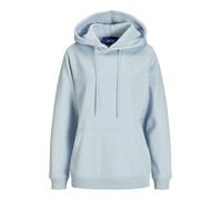 JJXX Jxabbie RLX LS Every Hood Swt Noos Felpa con, Skyway/Print:Powder Blue Logo, L Donna