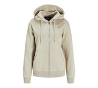 JJXX Jxabbie RLX LS Every Zip Hood Swt Noos Felpa, Raggio di Luna, L Donna