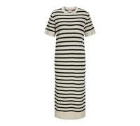 JJXX Jxaddy Dress Knit Abito Lavorato a Magli, Bianco Osso, a Strisce: /Nero, L Donna
