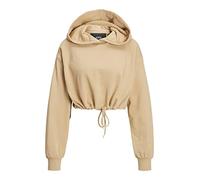 JJXX Jxalfa Loose Every Crop Felpa con Cappuccio da Donna, incenso, XS