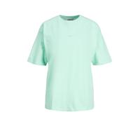 JJXX JXANDREA Loose SS Every Logo Tee Noos, T-Shirt Donna, Aruba Blue/Print:Turquoise JJXX Logo,