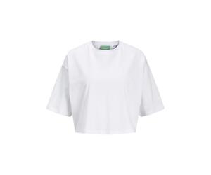 JJXX JXANDREA - tè Sfuso a SS Cropped Jrs Noos, Bianco, S