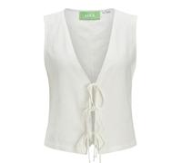JJXX Jxbreeze Summer SL Vest Wvn Top, Blanc De Blanc, S Donna