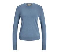 JJXX Jxcara Comfy Crew Neck Knit Maglietta a Maniche Lunghe, Coronet Blue/Dettagli: /Skyway, XL Donna