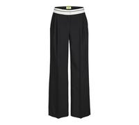 JJXX Jxellis Fold Down MW Pant TLR Pantaloni, Nero, L Donna