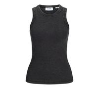 JJXX Jxforest STR SL Wash Rib Top Jrs T-Shirt, Nero, M Donna