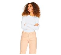 JJXX Jxfreya LS Rib Tee Noos T-Shirt, Bianco, M Donna