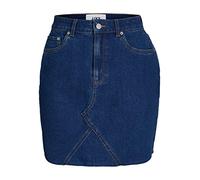 JJXX Jxhazel - Gonna Corta HW RH AKM Ln, Denim Blu Medio, Dettagli: akm2, X - Small Donna