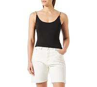 JJXX Jxhazel HW - Pantaloncini Lunghi in Denim, Ecru/Dettaglio: akm12, M Donna