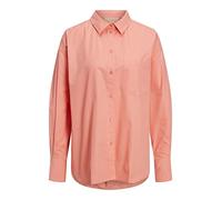 JJXX Jxjamie LS Relaxed Poplin Shirt Noos Camicetta, Foschia Corallo, S Donna