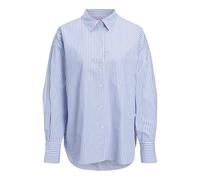 JJXX - Camicia oversize in popeline blu a righe M