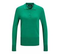 JJXX JXNATASHA LS Soft Polo Knit Noos Pullover, Verde-Jolly Green, XL da Donna